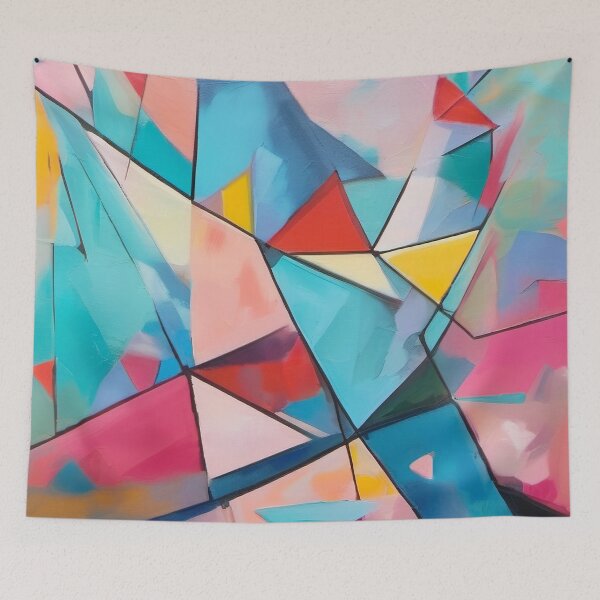 Item preview, Wassily Kandinsky Triangles Composition designed and sold by maniacfitness.