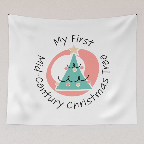 Item preview, My First Mid-Century Modern Christmas Tree designed and sold by miavaldez.