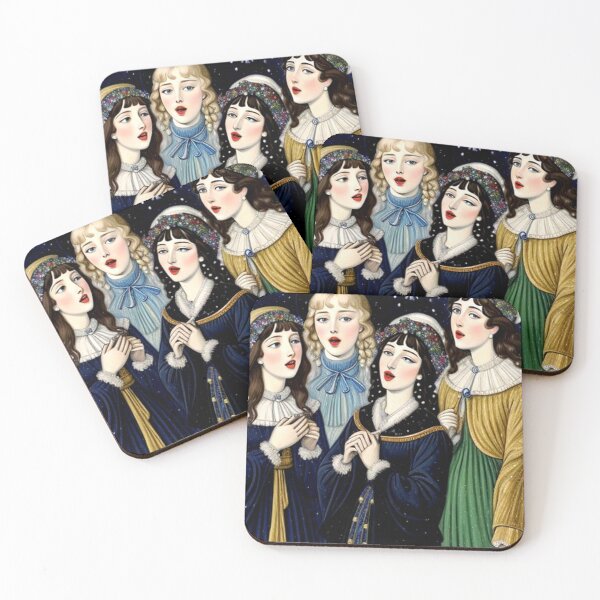 Item preview, Holiday Christmas Carolers designed and sold by TheDarkWardrobe.