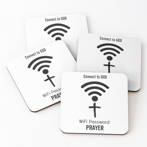 Item preview, Divine Connection Tee: 'Connect to God' – The Ultimate Wifi Password is Prayer designed and sold by FaithCreatives.