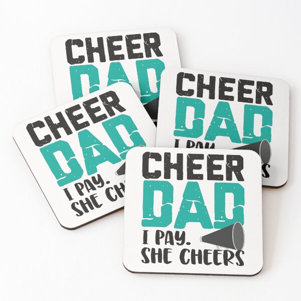 Item preview, Cheer Dad I Pay She Cheers Cheerleading Father's Day designed and sold by jaygo.