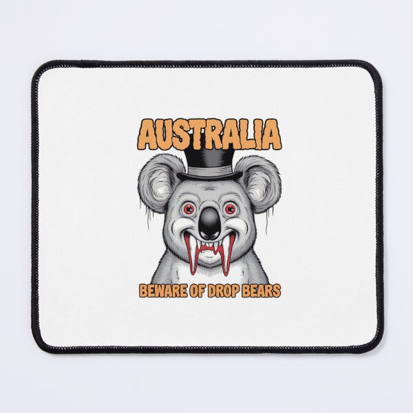 Item preview, Australia, Koala, bear, drop bear, funnyfits70, Humor, Funny, retro, vintages, funny quotes, animal humor, designed and sold by FunnyFits70.