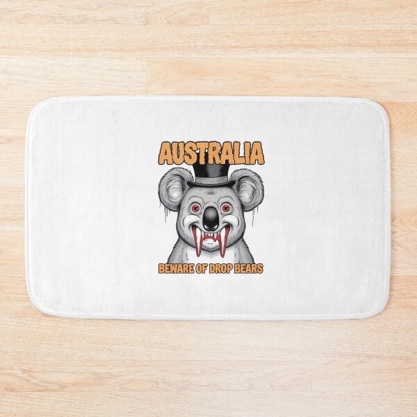 Item preview, Australia, Koala, bear, drop bear, funnyfits70, Humor, Funny, retro, vintages, funny quotes, animal humor, designed and sold by FunnyFits70.