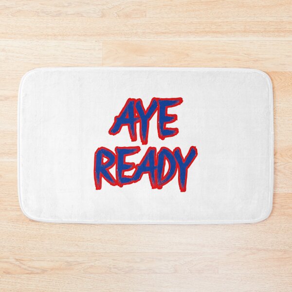 Item preview, Aye Ready alt blue designed and sold by VRedBaller.