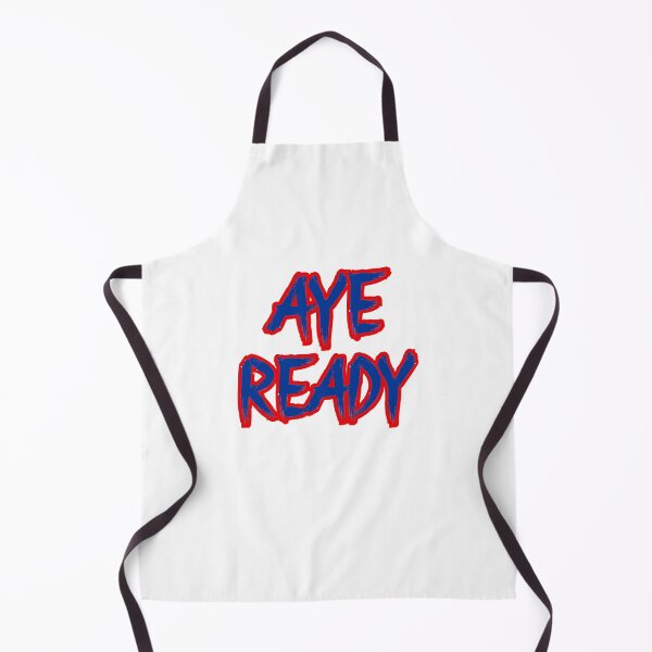 Item preview, Aye Ready alt blue designed and sold by VRedBaller.