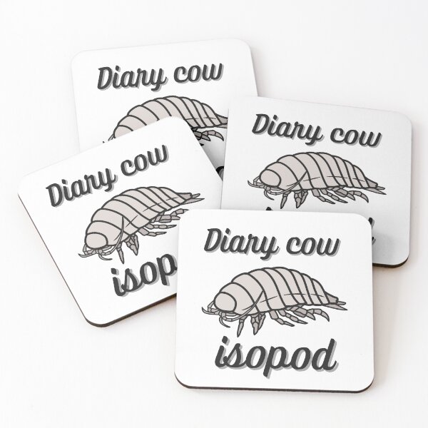 Item preview, Dairy Cow Isopod designed and sold by storeflex.