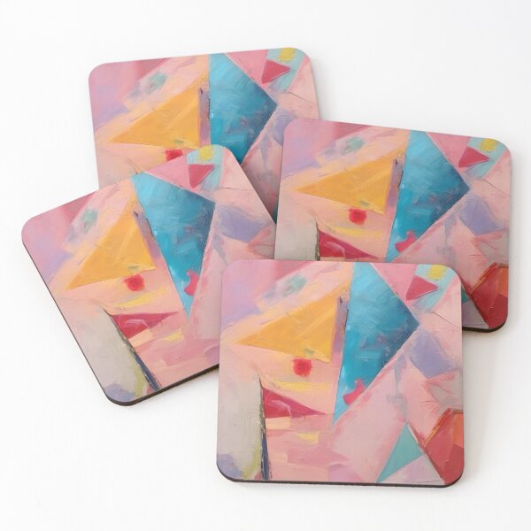 Item preview, Kandinsky Triangles Composition designed and sold by maniacfitness.