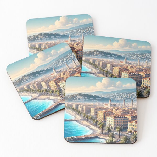 Item preview, Elevating the Beauty of the French Riviera designed and sold by unrealartwork.
