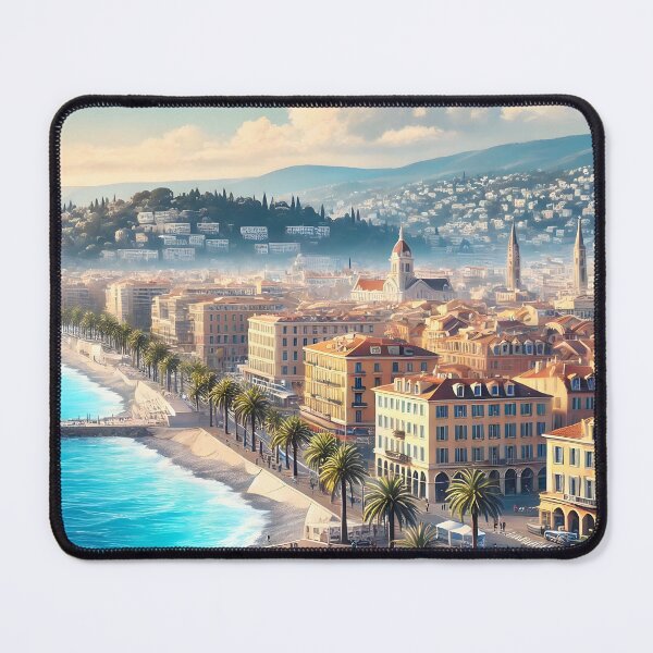 Item preview, Elevating the Beauty of the French Riviera designed and sold by unrealartwork.