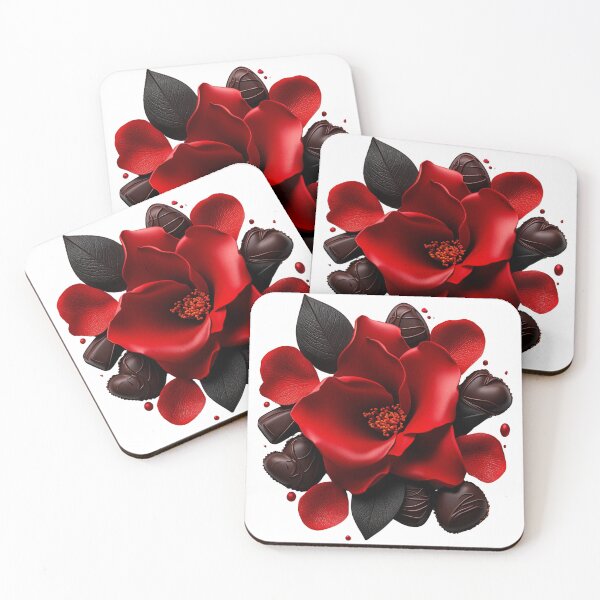 Item preview, a red rose combined with chocolates designed and sold by MamaDong.