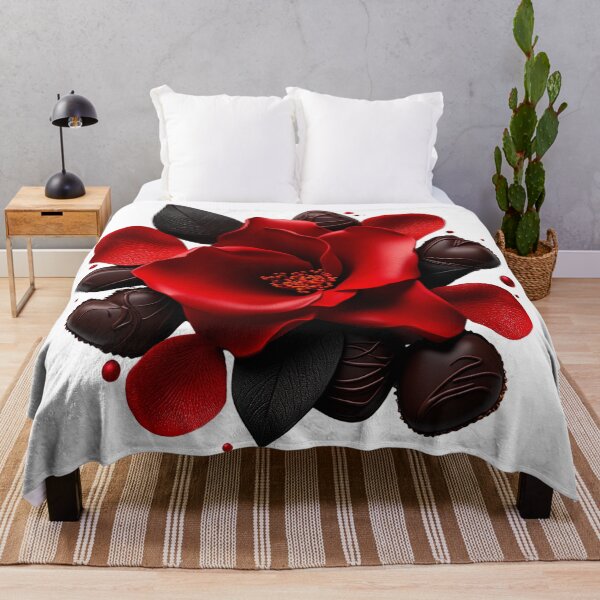Item preview, a red rose combined with chocolates designed and sold by MamaDong.