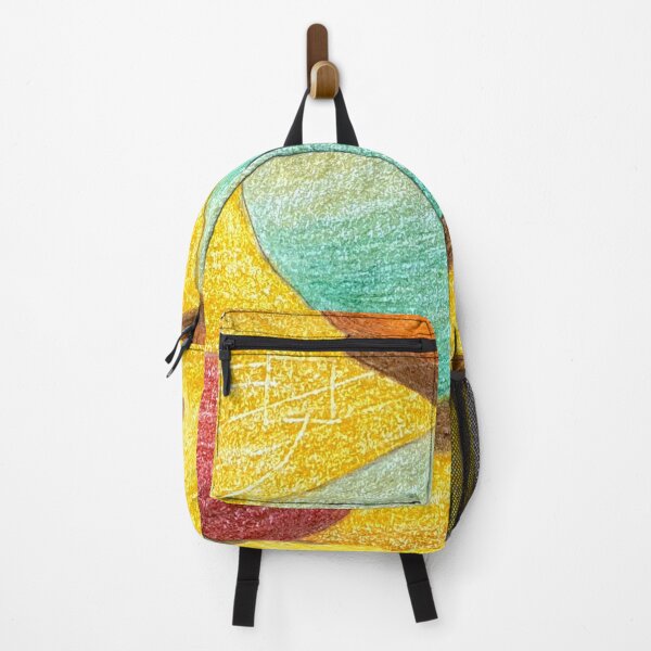 Item preview, abstract in yellow orange green brown designed and sold by Tereza Pilar Art.