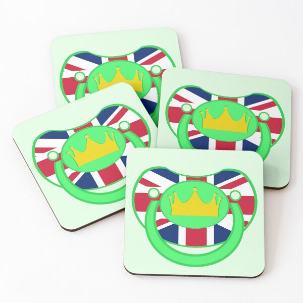 Item preview, Baby agere pacifier green  designed and sold by mikistudio.