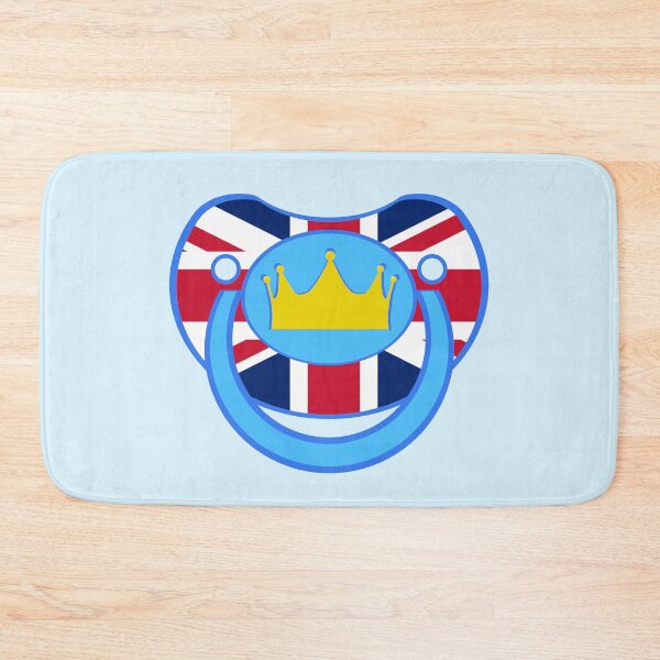Item preview, Baby agere pacifier blue Prince designed and sold by mikistudio.
