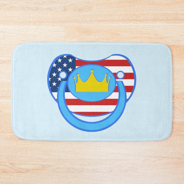 Item preview, Baby agere pacifier blue Prince designed and sold by mikistudio.