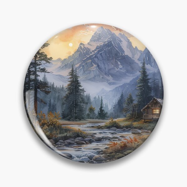 Item preview, Nature Retreats and Cabin Escapes designed and sold by MamaDong.