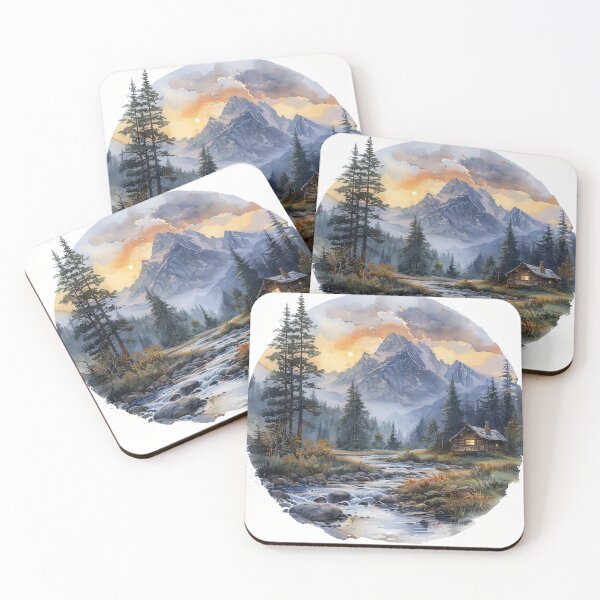 Item preview, Nature Retreats and Cabin Escapes designed and sold by MamaDong.