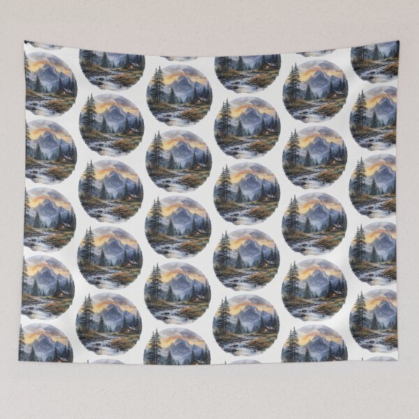 Item preview, Nature Retreats and Cabin Escapes designed and sold by MamaDong.