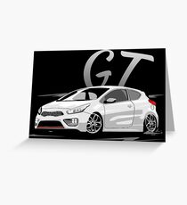 Pro Ceed GT & quot; Low Style & quot; Greeting Card