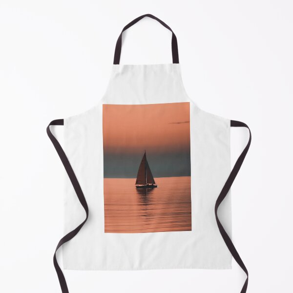 Item preview, Sailboat on the calm water surface designed and sold by MiraCleAI.