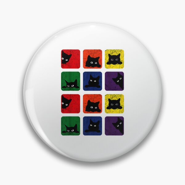 Item preview, Funny asexual cat Cute Cat Paint Colorful Cat designed and sold by AddlPoolart.