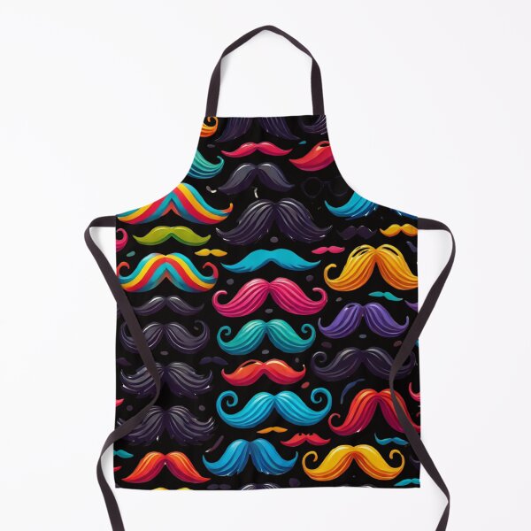 Item preview, Playful Multicolor Mustache, designed and sold by EpicBuy.