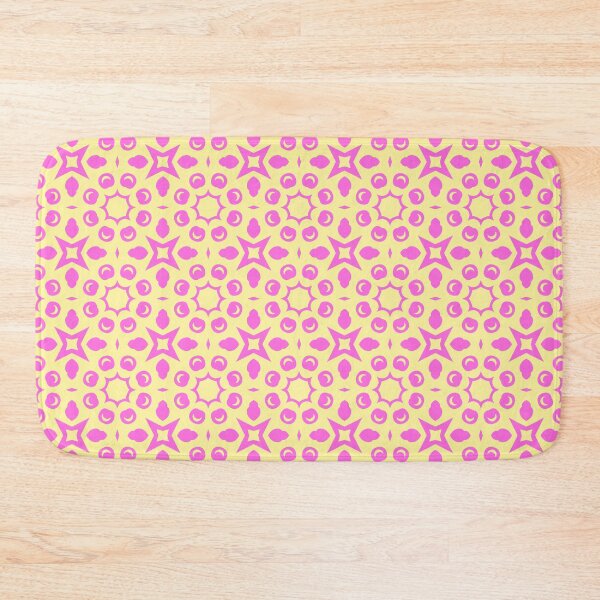 Item preview, Floral Diamonds: Pink and Yellow Fantasy 4 designed and sold by AneissPiaf.