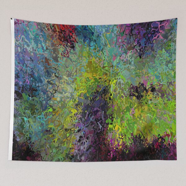 Item preview, Colorful Modern Abstract Art, Original Print designed and sold by dwjart.
