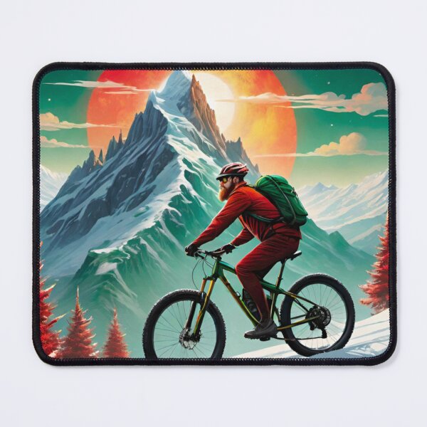 Item preview, Festive Christmas-Inspired MTB Ride Adventure designed and sold by GrizzlyCollective.