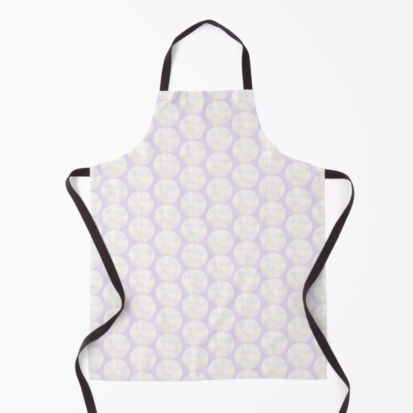 Item preview, White iridescent circle pattern | white abstract holographic y2k circles designed and sold by lausn.
