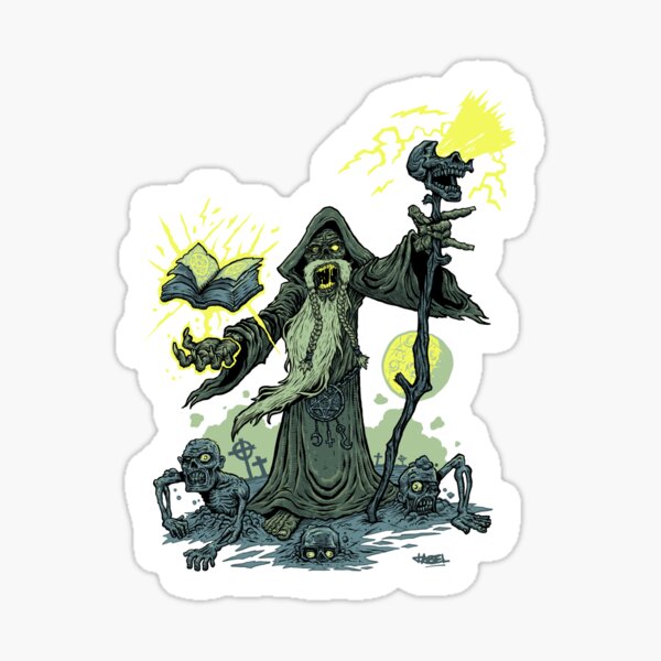 Item preview, Wrath of the Warlock designed and sold by scuddster.