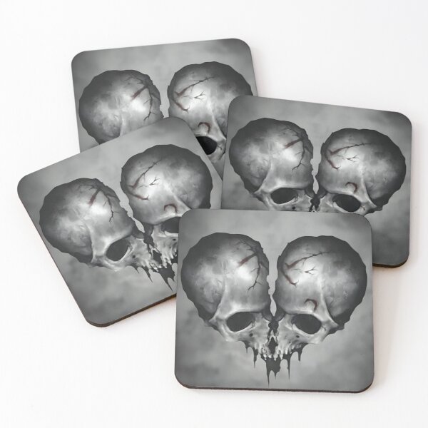 Item preview, Twin Skulls designed and sold by DeadRomanceClub.