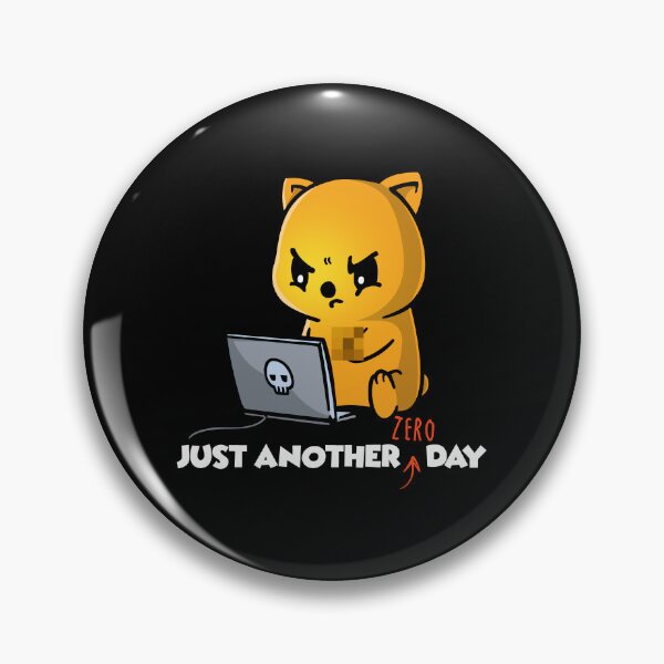 Item preview, Just Another Zero Day Funny Cybersecurity designed and sold by Nerd Shizzle.