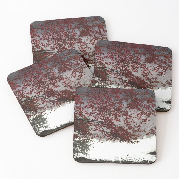 Item preview, Red leaves designed and sold by Larrysphotos.