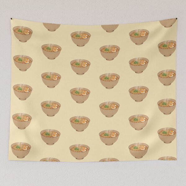 Item preview, Steamy Ramen Splendor - A Comic Delight in Pastels designed and sold by MadeByHaresShop.