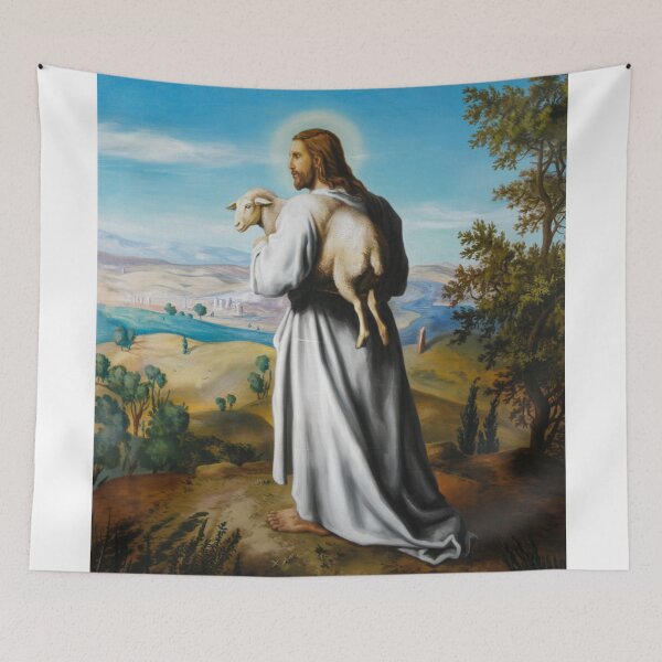 Item preview, JESUS BRING A LOST LAMB HOM designed and sold by Obinne.
