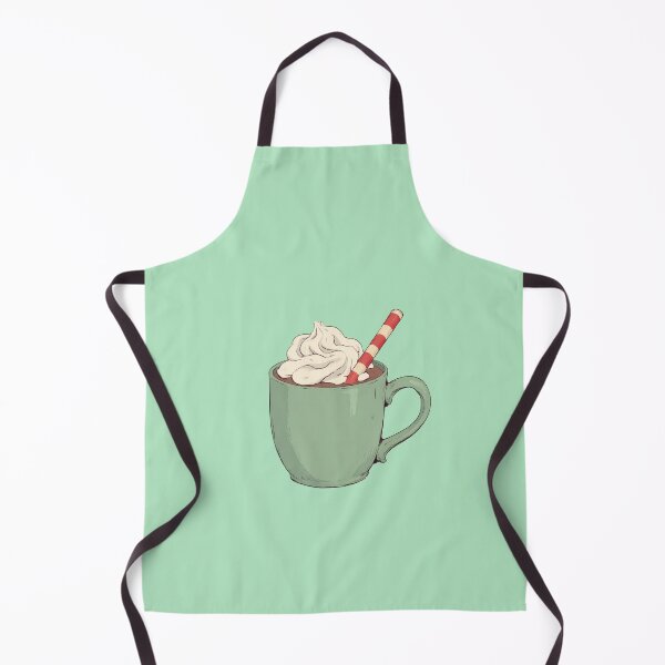 Item preview, Minty Hot Cocoa Delight - A quaint style illustration designed and sold by MadeByHaresShop.