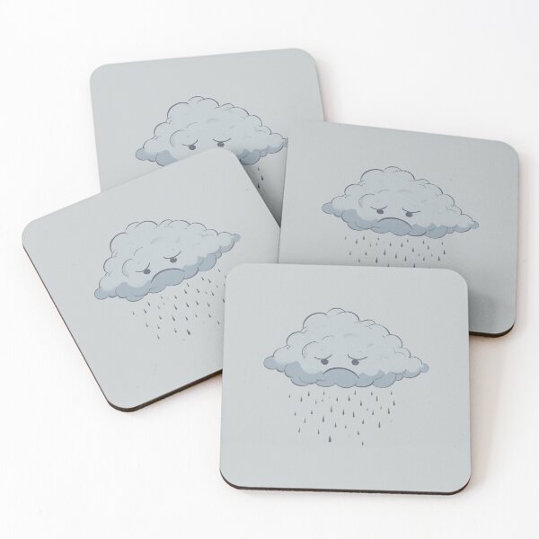 Item preview, Grim Skyline Weeping Cloud  Comic Style Illustration designed and sold by MadeByHaresShop.