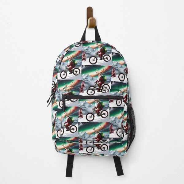 Item preview, Santa’s Reindeer Shredding Trails on MTB designed and sold by GrizzlyCollective.