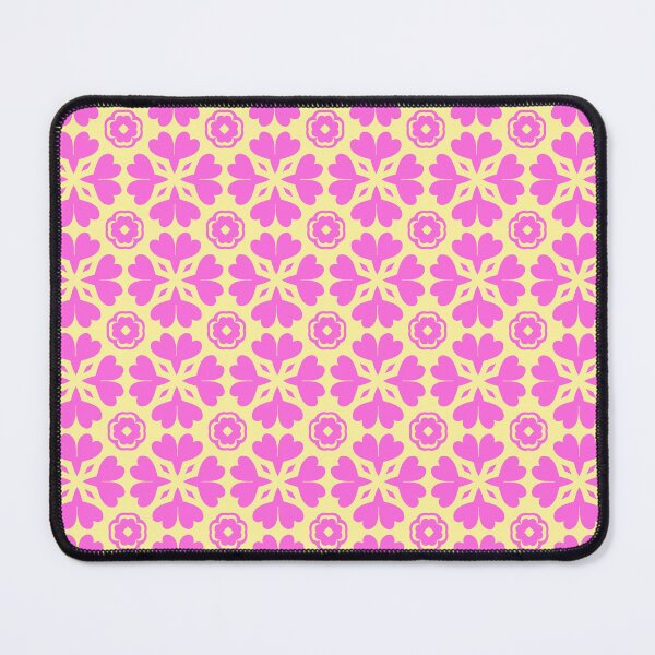 Item preview, Floral Diamonds: Pink and Yellow Fantasy 5 designed and sold by AneissPiaf.