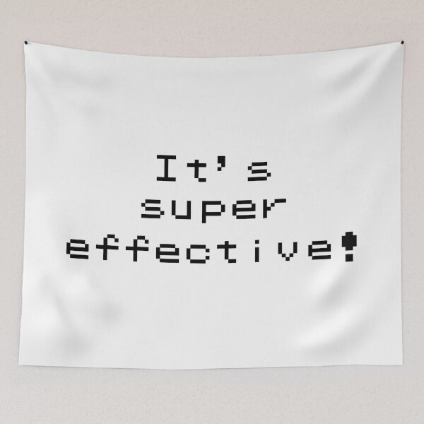 Item preview, It's super effective! designed and sold by TrypPie.