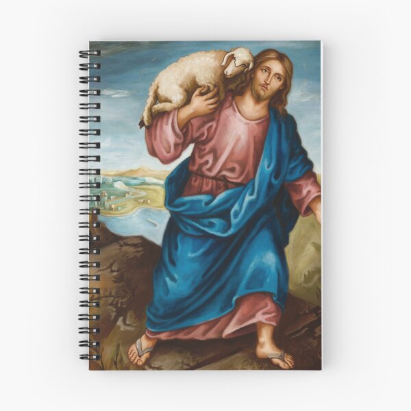 Item preview, JESUS HOLDING SHEEP PAINTING  designed and sold by Obinne.