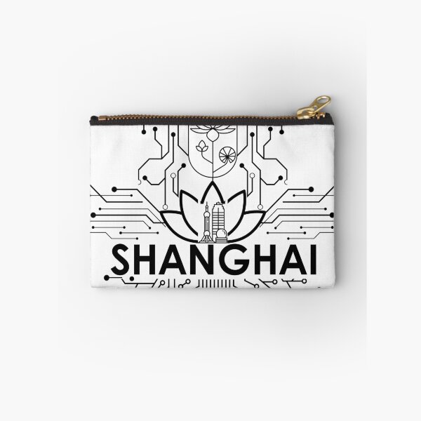 Item preview, Futuristic, minimalist circuit diagram SHANGHAI 2 designed and sold by I-RDesign.