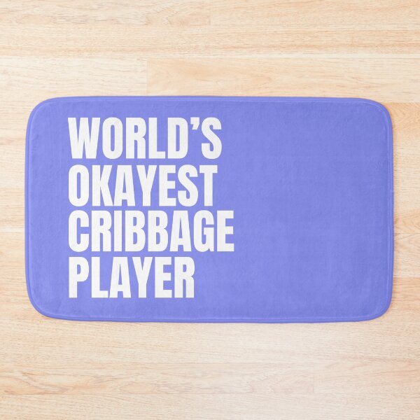 Item preview, World's Okayest Cribbage Player - White designed and sold by Cutsandsparks.