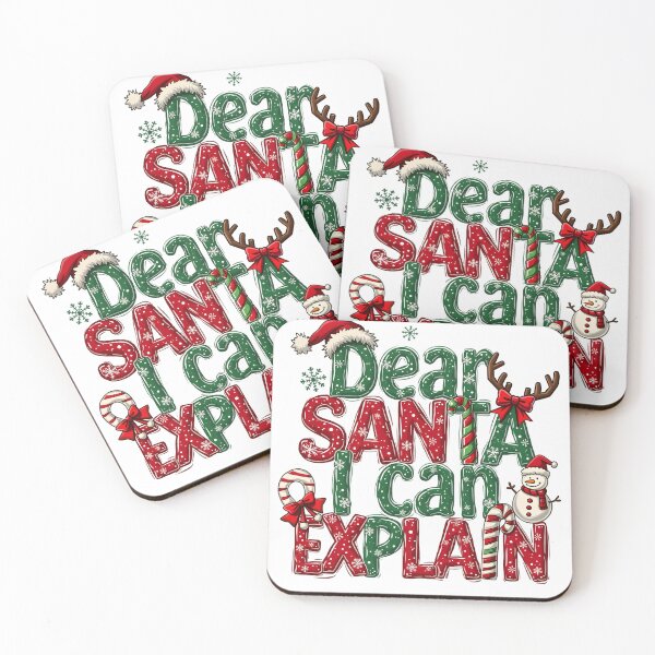Item preview, Dear Santa I Can Explain designed and sold by naatala.
