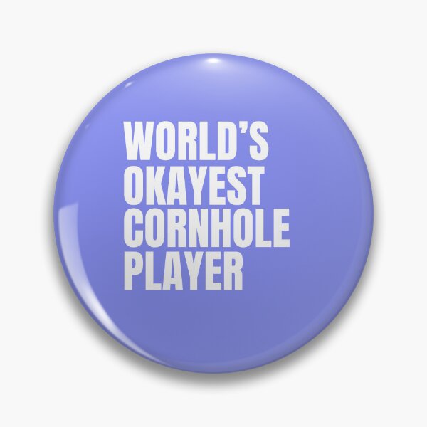 Item preview, World's Okayest Cornhole Player - White designed and sold by Cutsandsparks.