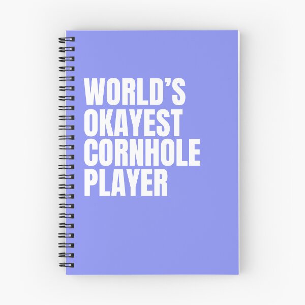 Item preview, World's Okayest Cornhole Player - White designed and sold by Cutsandsparks.