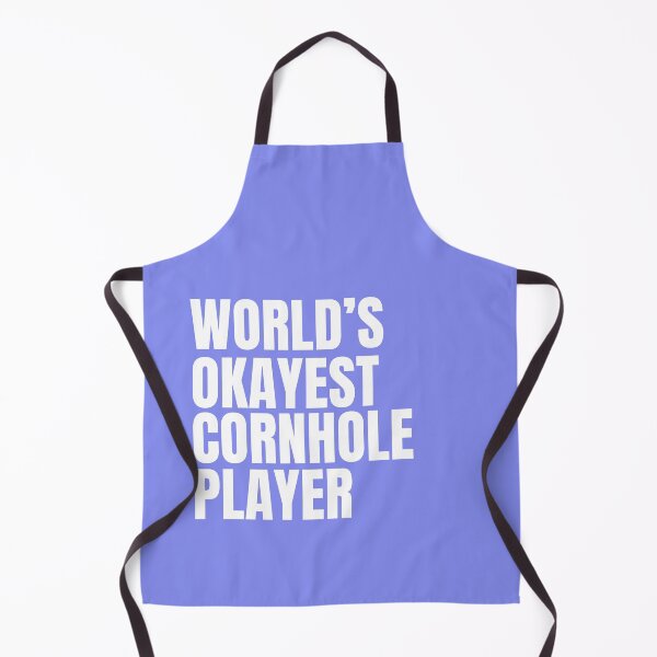 Item preview, World's Okayest Cornhole Player - White designed and sold by Cutsandsparks.