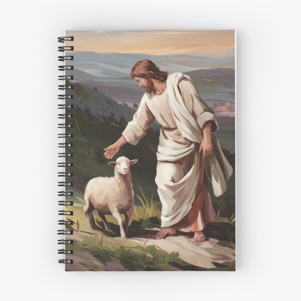 Item preview, JESUS SHEEP PAINTING  designed and sold by Obinne.