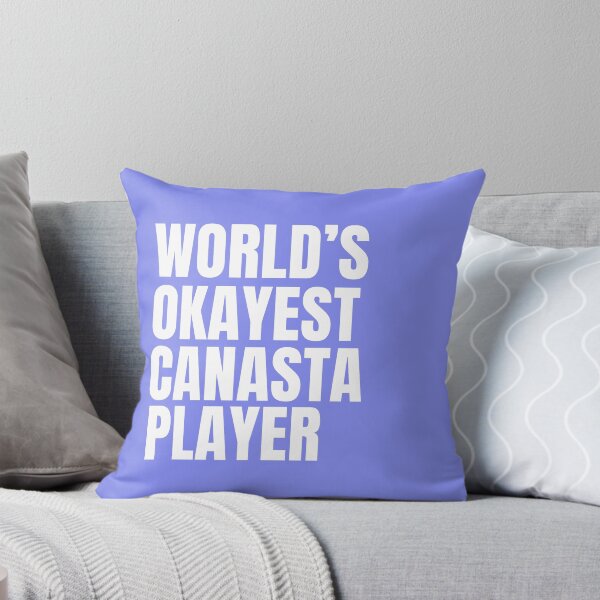 Item preview, World's Okayest Canasta Player - White designed and sold by Cutsandsparks.